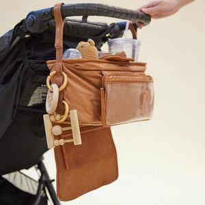Caraa Baby Stroller Caddy Nylon in Clay